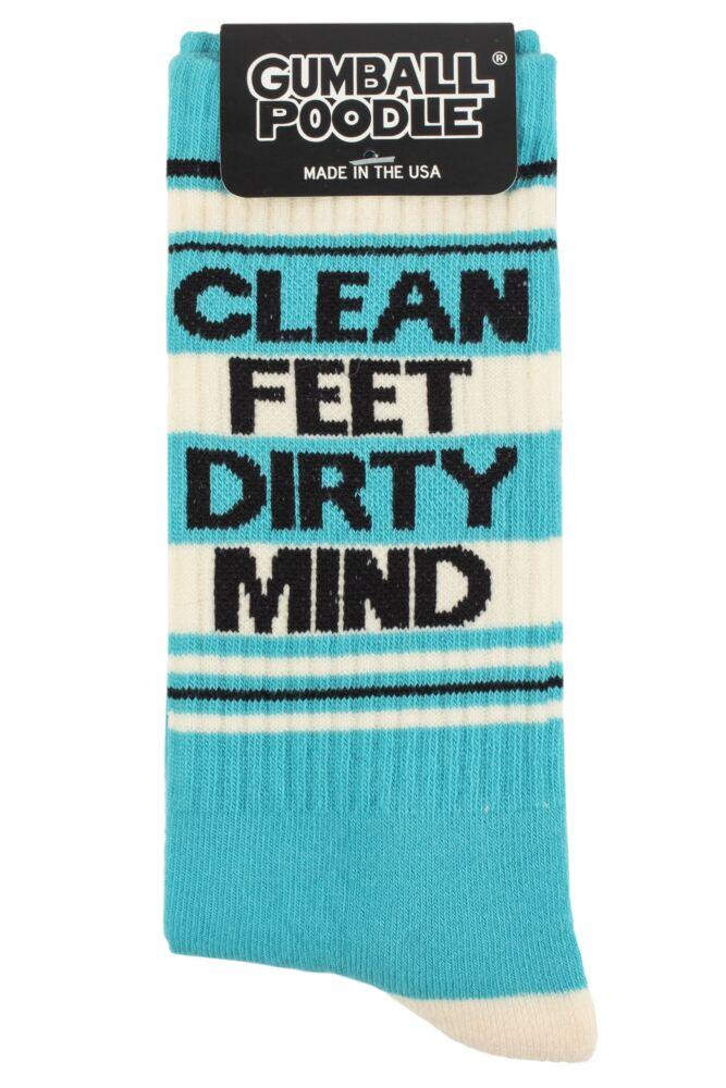 sockshop Gumball PoodleMens & Womens Cotton Clean Feet Dirty Mind Socks