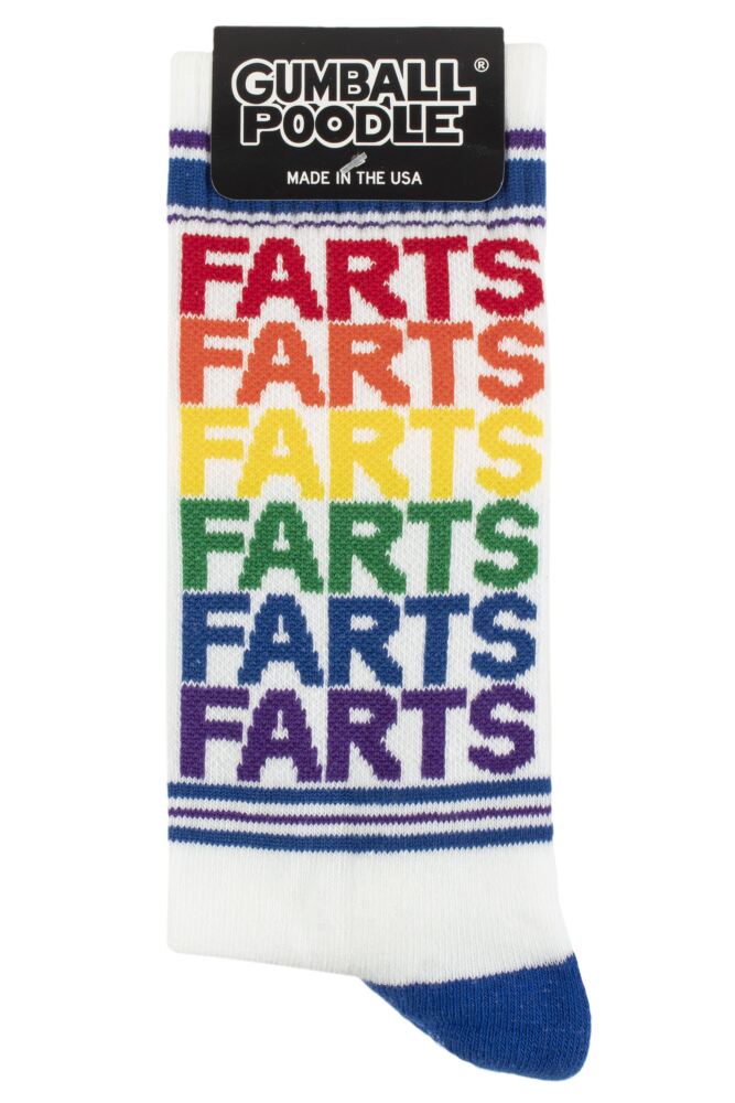 sockshop Gumball PoodleMens & Womens Cotton Farts Socks