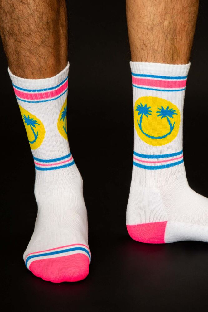 Sockshop Gumball PoodleMens & Womens Cotton Happy Palms Socks