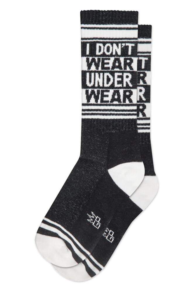 Sockshop Gumball PoodleMens & Womens Cotton I Don't Wear Underwear Socks