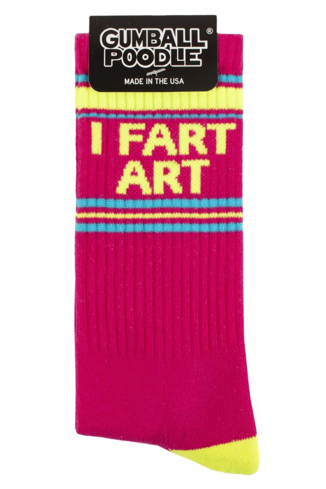 sockshop Gumball PoodleMens & Womens Cotton I Fart Art Socks