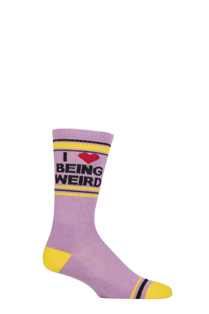 Sockshop Gumball PoodleMens & Womens Cotton I Love Being Weird Socks
