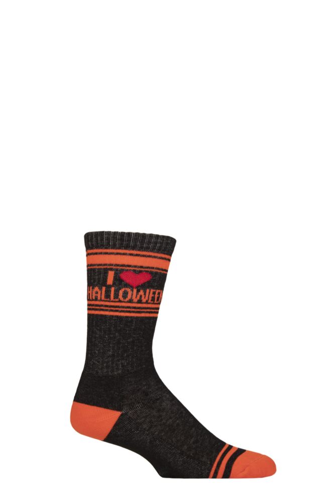 Sockshop Gumball PoodleMens & Womens Cotton I Love Halloween Socks