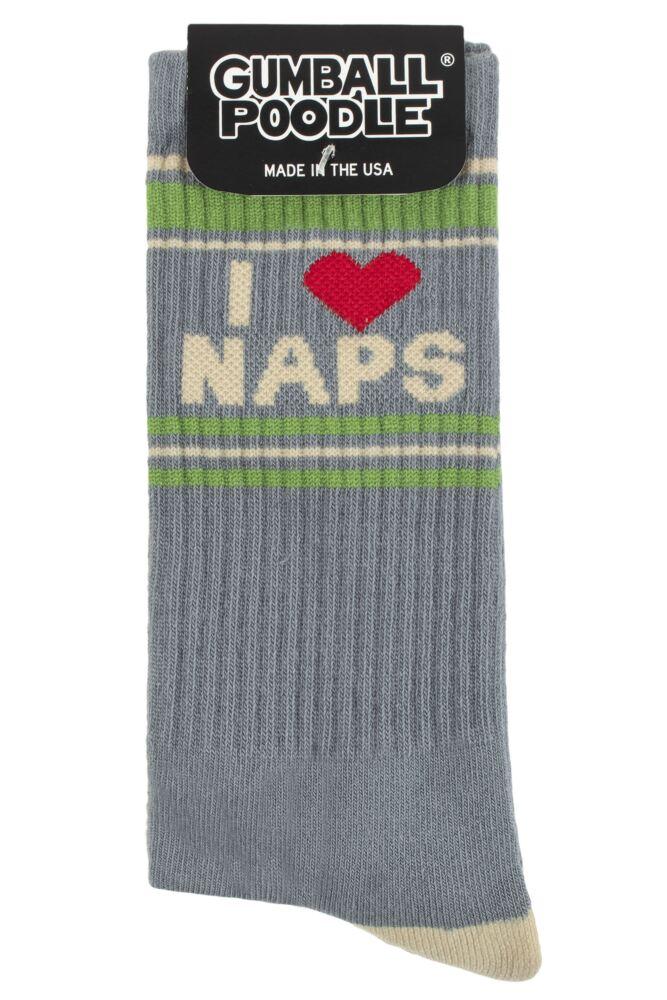 sockshop Gumball PoodleMens & Womens Cotton I Love Naps Socks