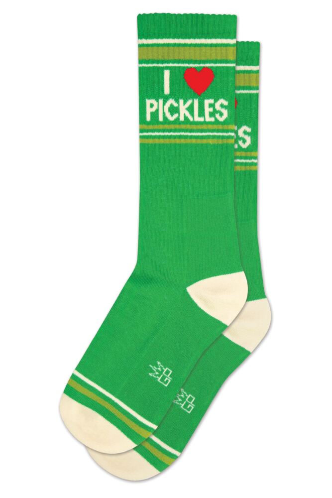 Sockshop Gumball PoodleMens & Womens Cotton I Love Pickles Socks