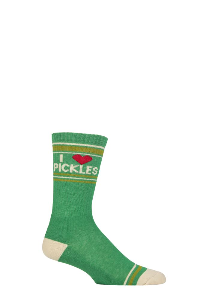 Sockshop Gumball PoodleMens & Womens Cotton I Love Pickles Socks