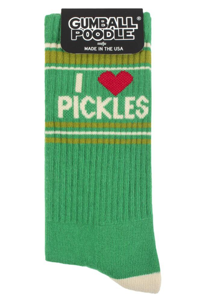 sockshop Gumball PoodleMens & Womens Cotton I Love Pickles Socks