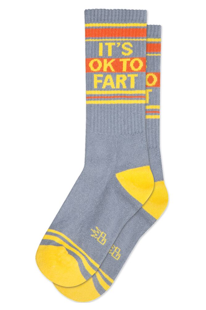 Sockshop Gumball PoodleMens & Womens Cotton It's OK To Fart Socks
