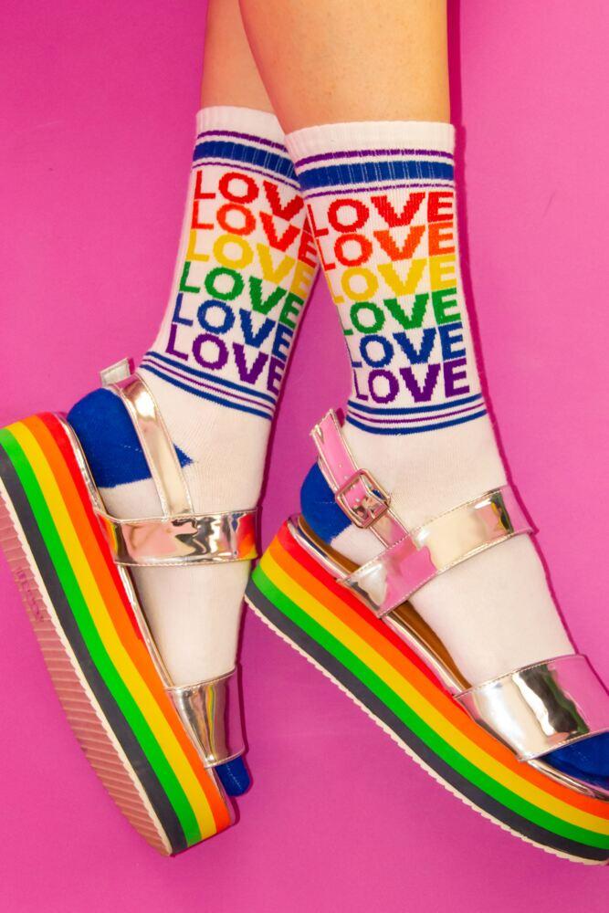 Sockshop Gumball PoodleMens & Womens Cotton Love Socks