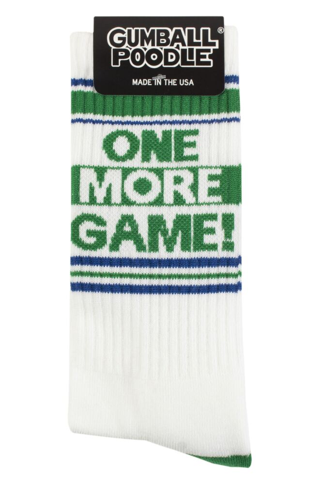 sockshop Gumball PoodleMens & Womens Cotton One More Game Socks