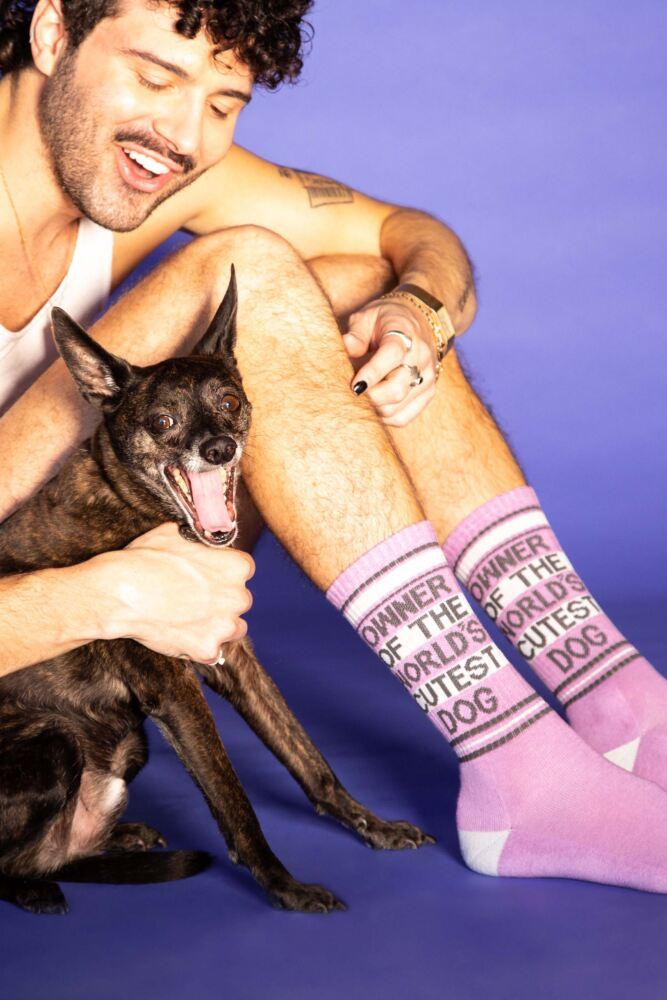 Sockshop Gumball PoodleMens & Womens Cotton Owner Of The World's Cutest Dog Socks