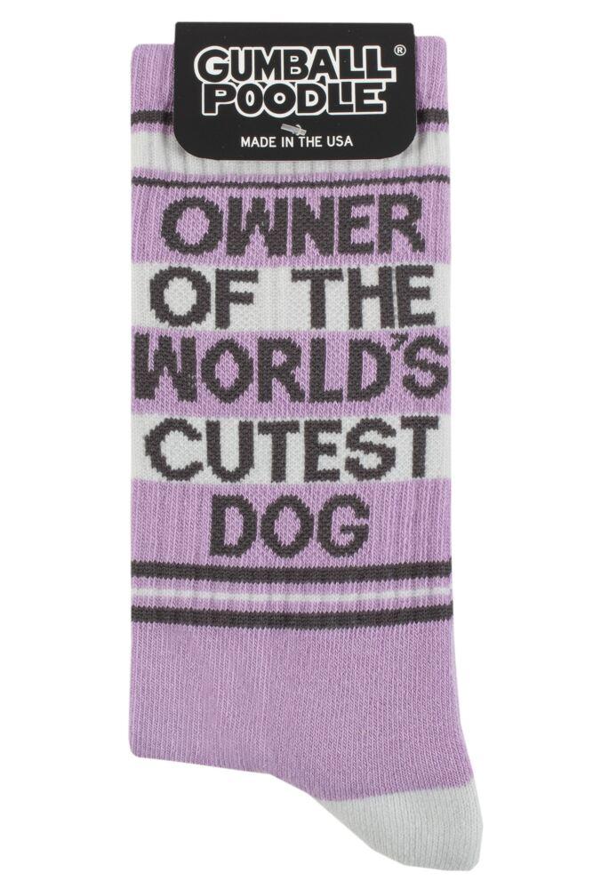 sockshop Gumball PoodleMens & Womens Cotton Owner of the World's Cutest Dog Socks