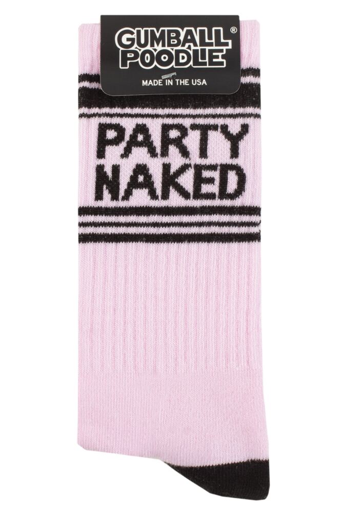 sockshop Gumball PoodleMens & Womens Cotton Party Naked Socks