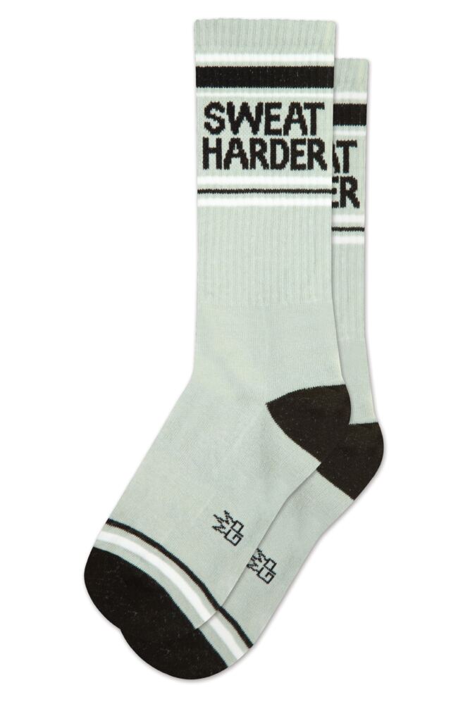 Sockshop Gumball PoodleMens & Womens Cotton Sweat Harder Gym Crew Socks