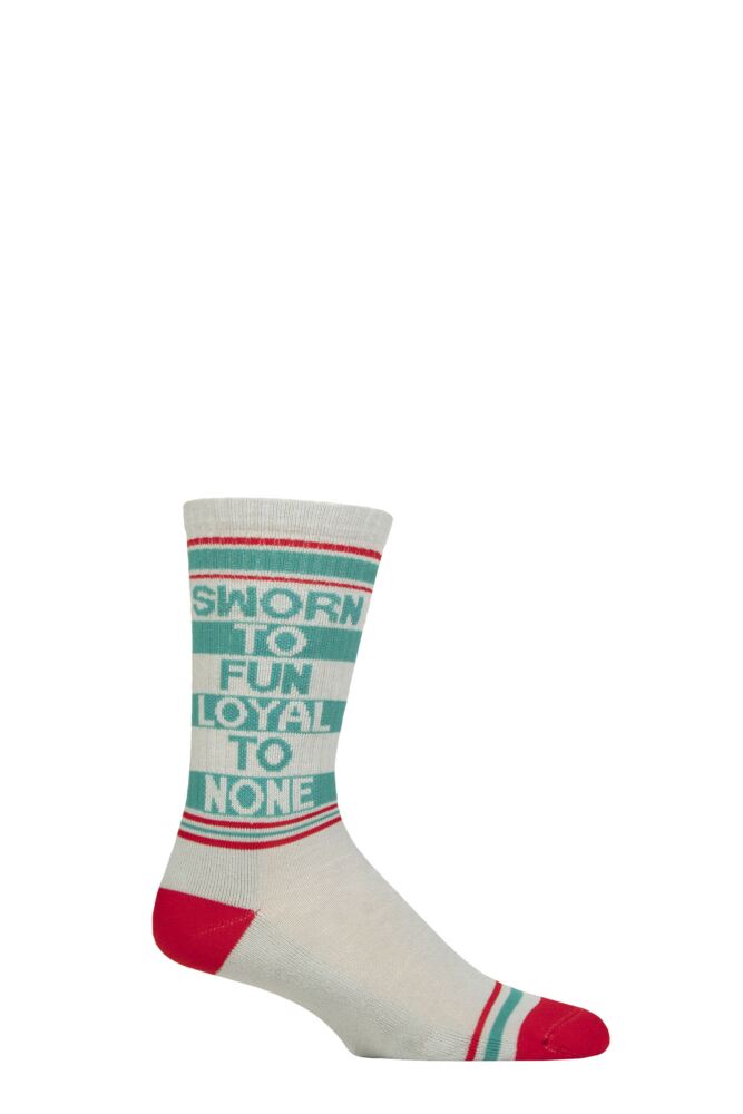 Sockshop Gumball PoodleMens & Womens Cotton Sworn To Fun Loyal To None Socks