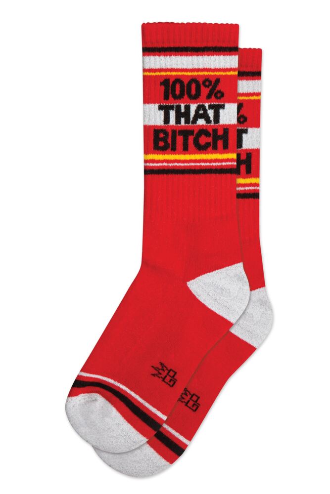 Sockshop Gumball PoodleMens & Womens Cotton That Bitch Socks