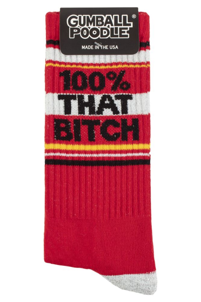 sockshop Gumball PoodleMens & Womens Cotton That Bitch Socks