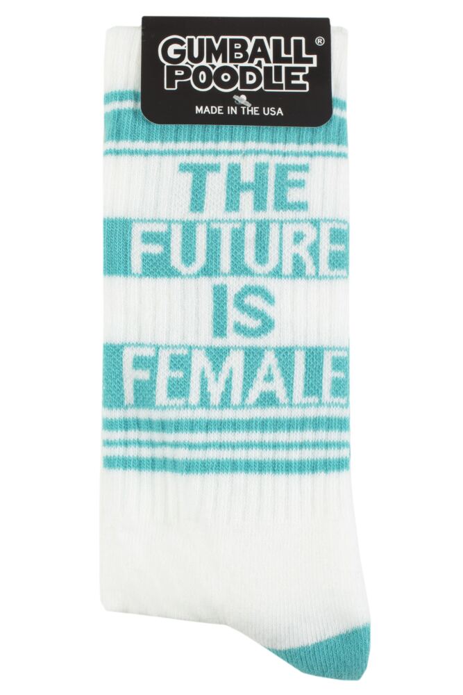 sockshop Gumball PoodleMens & Womens Cotton The Future Is Female Socks