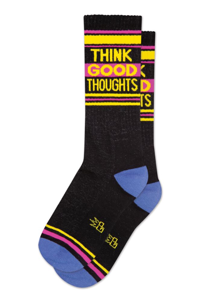 Sockshop Gumball PoodleMens & Womens Cotton Think Good Thoughts Socks
