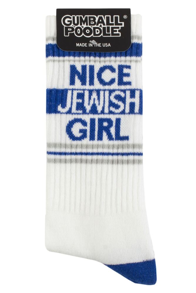 sockshop Gumball PoodleNice Jewish Girl Cotton Socks