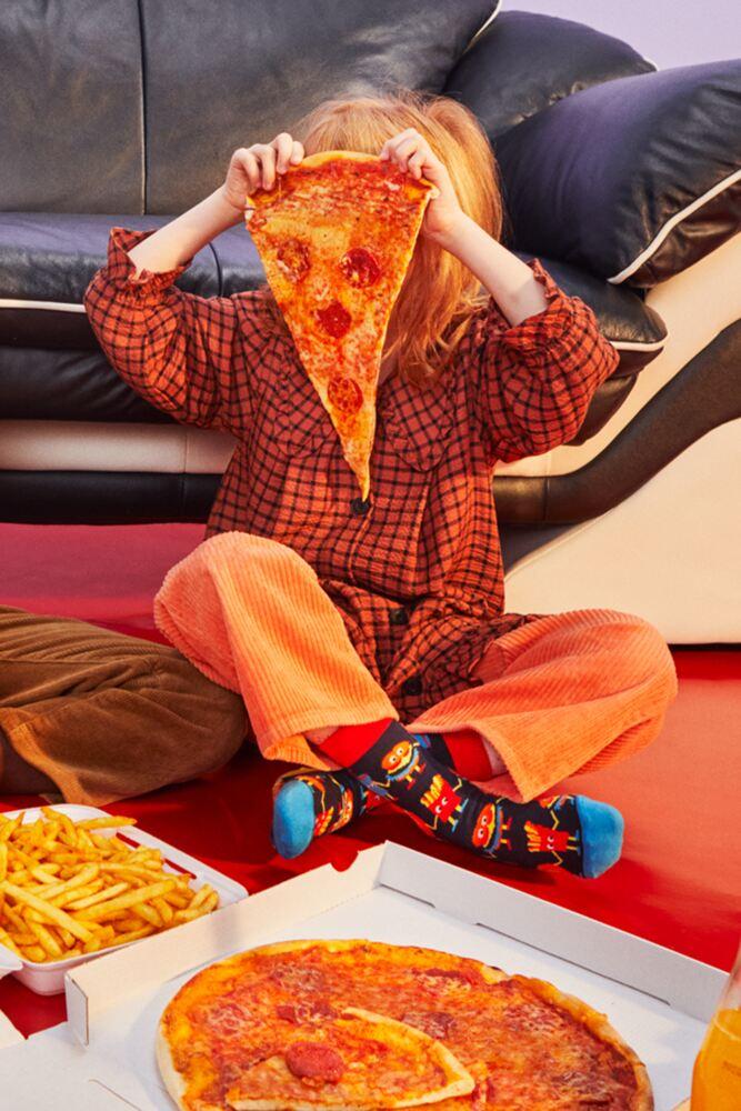 Sockshop Happy SocksKids Cotton Food Friends Socks 2-Pair