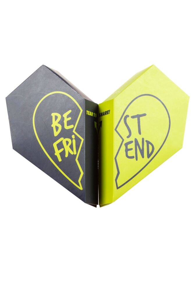 Sockshop Happy SocksMens & Womens Bestie Socks 2-Pair Gift Box