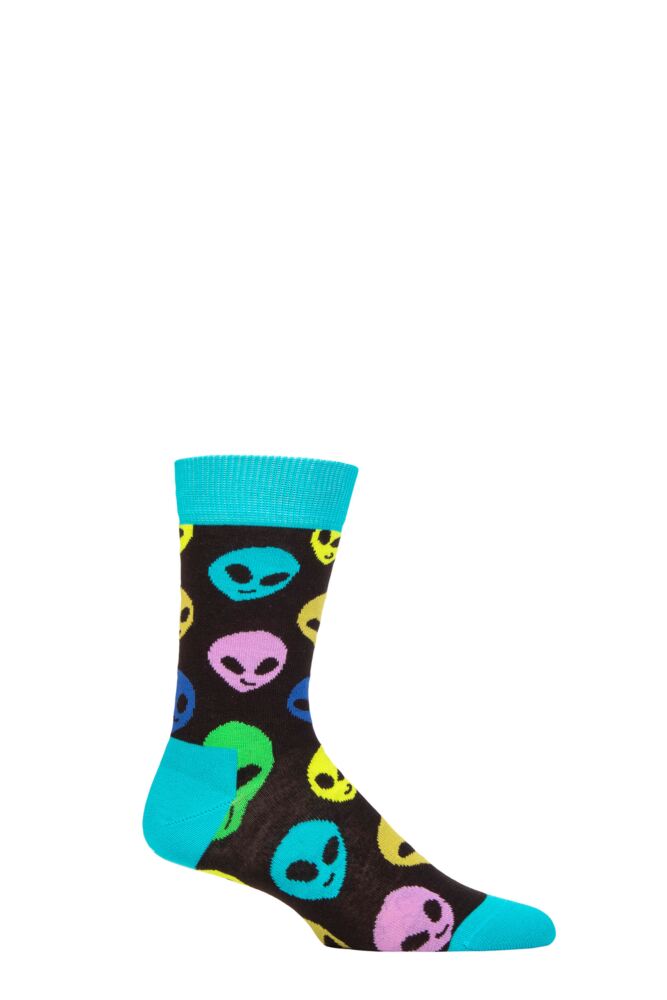 Sockshop Happy SocksMens & Womens Cotton Aliens Socks