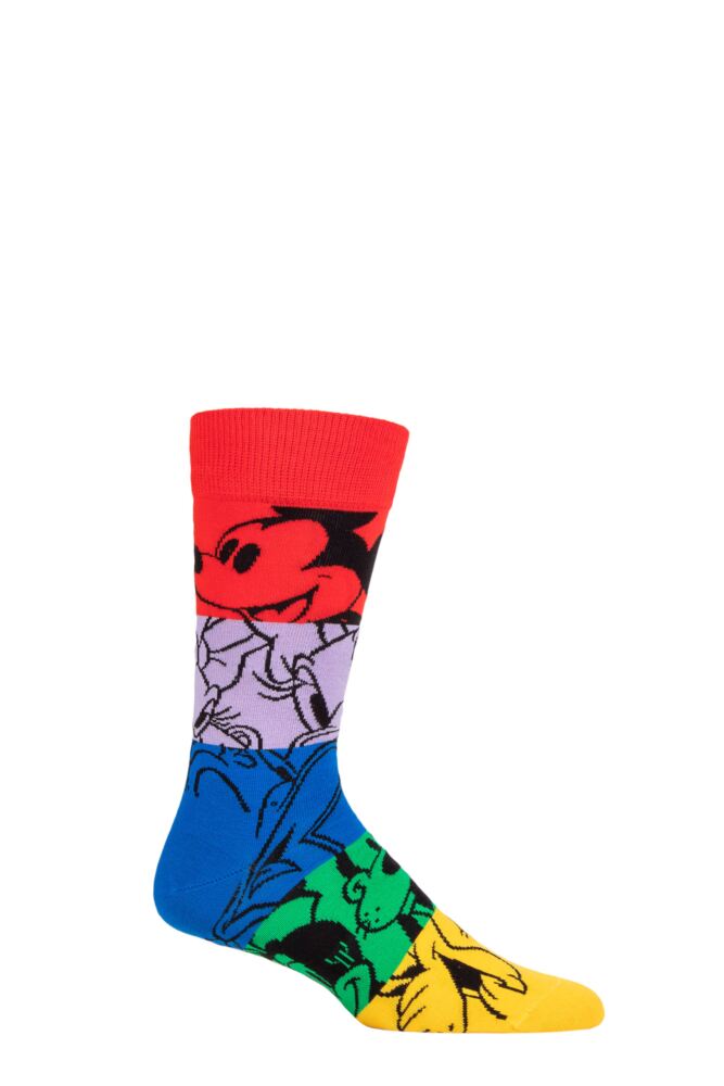 Sockshop Happy SocksMens & Womens Cotton Disney Colourful Friends Socks