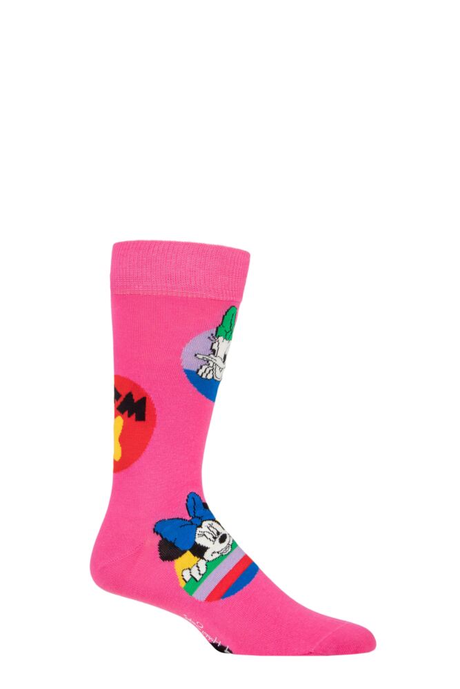 Sockshop Happy SocksMens & Womens Cotton Disney Daisy & Minnie Dot Socks