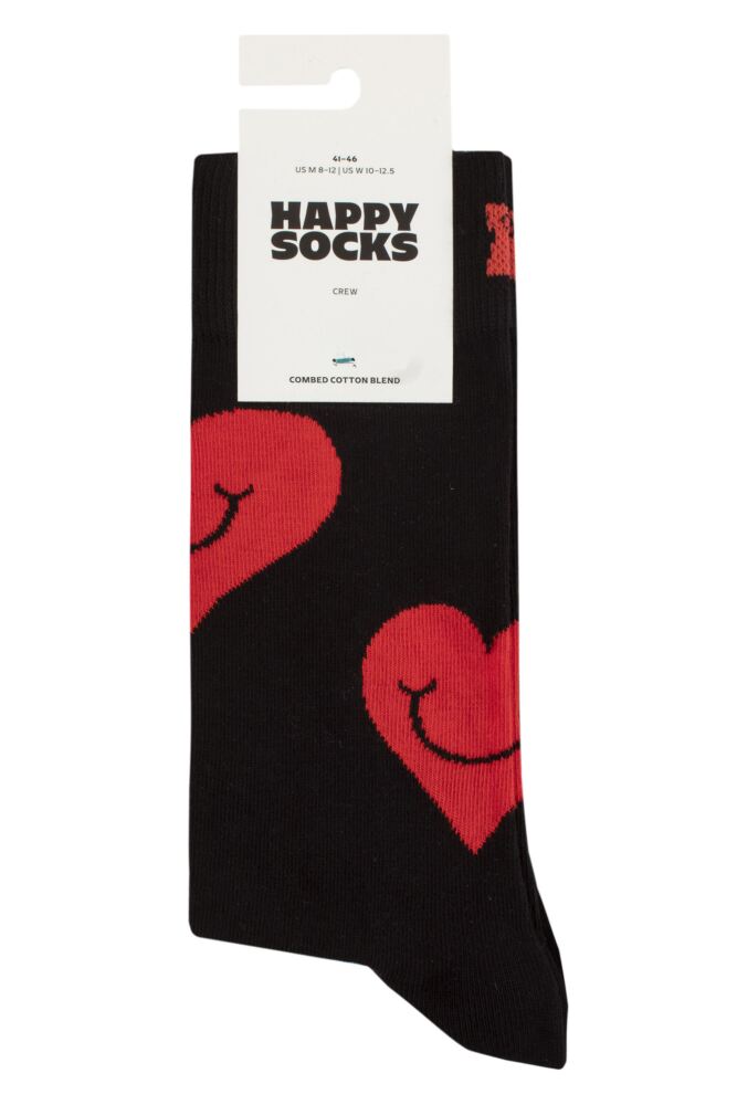 sockshop Happy SocksMens & Womens Cotton Jumbo Smiley Heart Socks