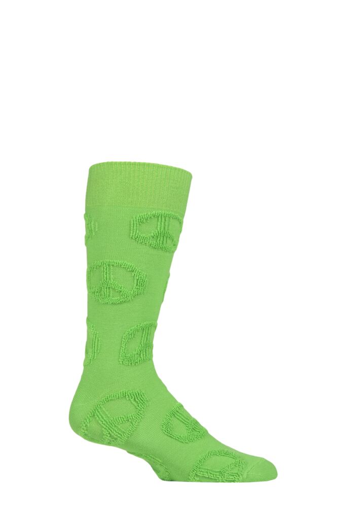 Sockshop Happy SocksMens & Womens Cotton Peace Sign Socks