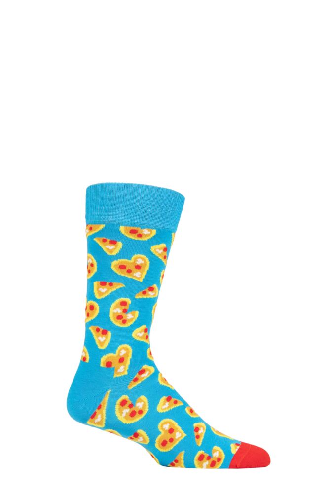 Sockshop Happy SocksMens & Womens Cotton Pizza Love Socks