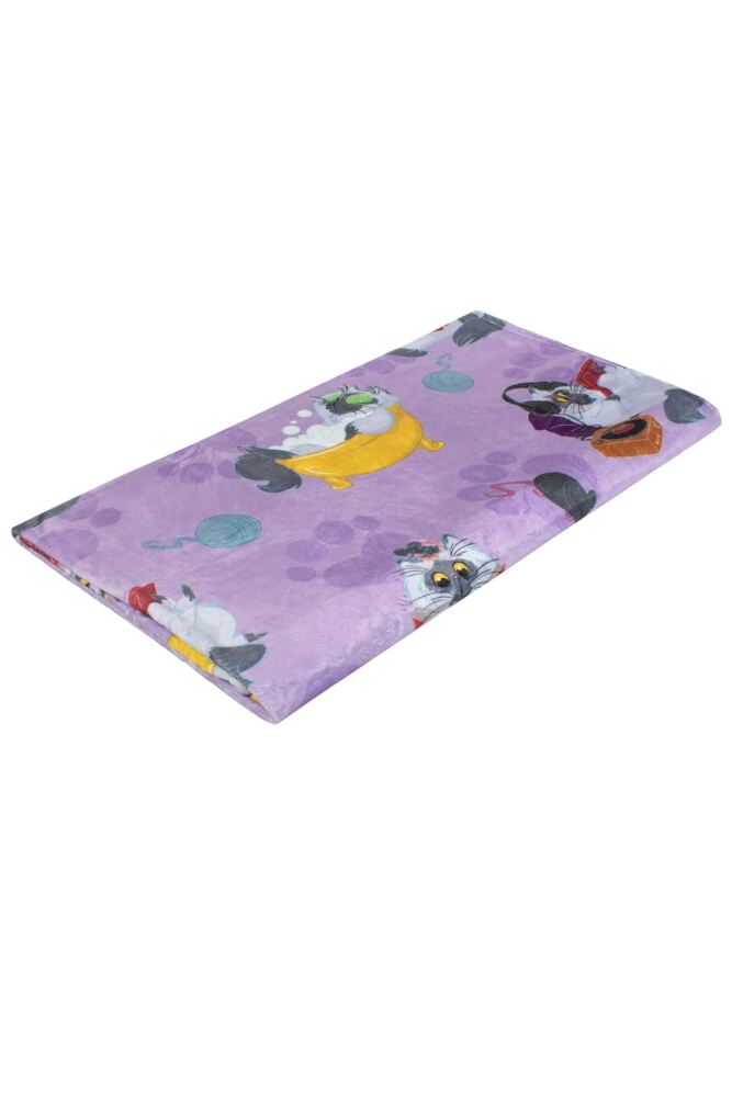 Sockshop Heat Holders1.7 Tog Oversized Cat Pattern Blanket