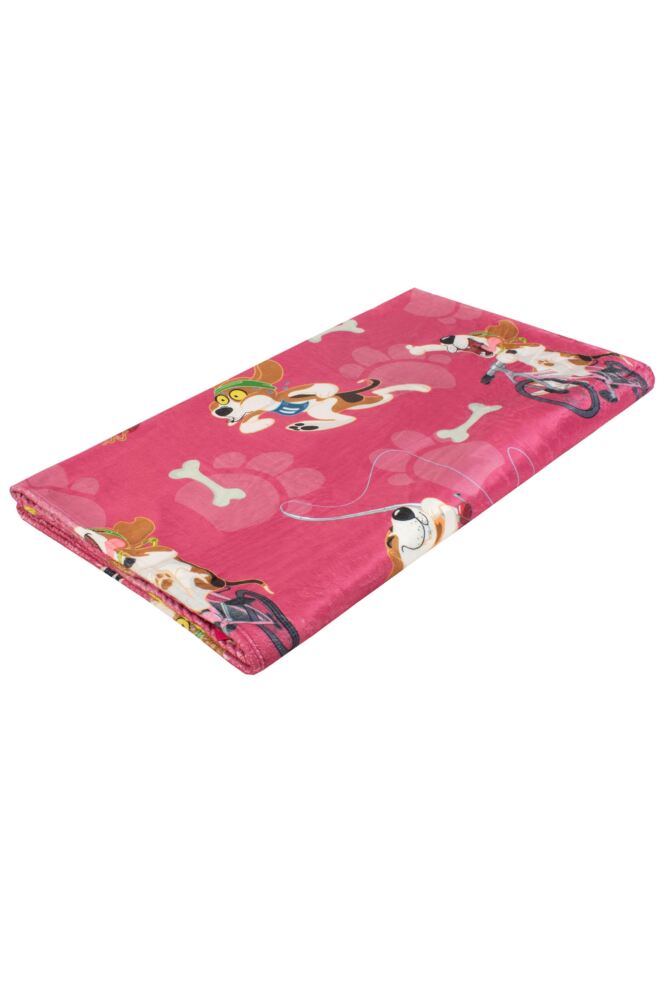 Sockshop Heat Holders1.7 Tog Oversized Dog Pattern Blanket