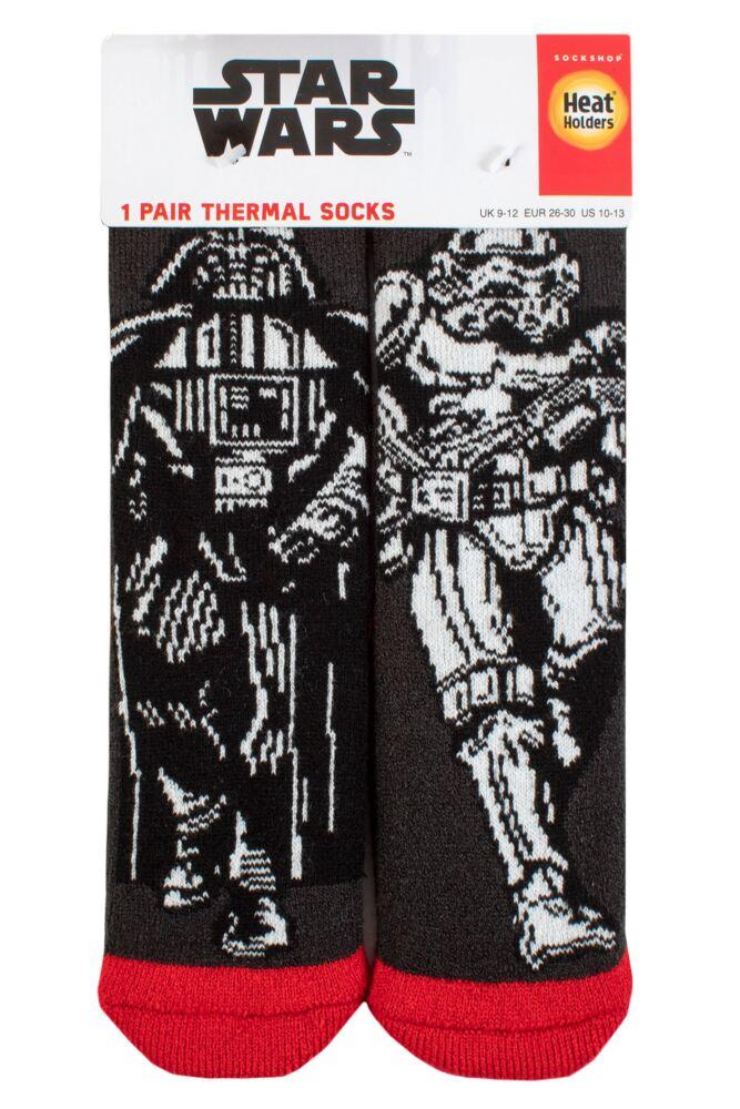 sockshop Heat HoldersKids 1.6 Tog Disney Star Wars Darth Vader & Stormtrooper Lite Thermal Socks sockshop Heat HoldersKids 1.6 Tog Disney Star Wars Darth Vader & Stormtrooper Lite Thermal Socks