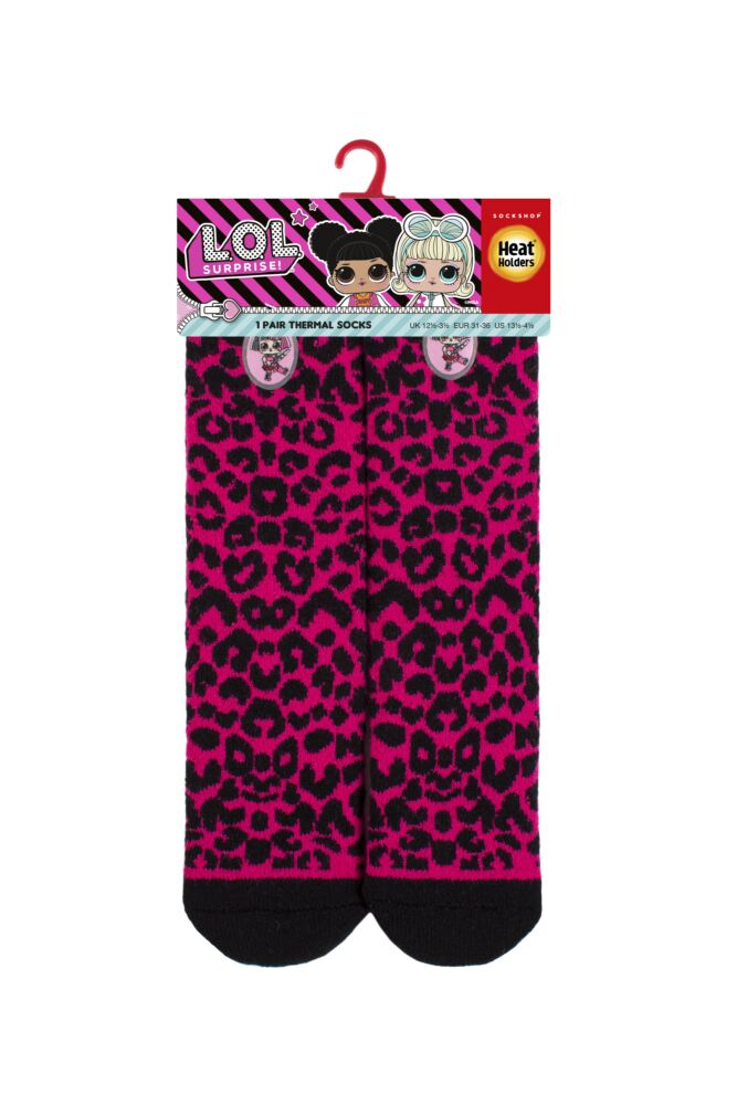 sockshop Heat HoldersKids 1.6 Tog L.O.L. Surprise Lite Thermal Socks sockshop Heat HoldersKids 1.6 Tog L.O.L. Surprise Lite Thermal Socks