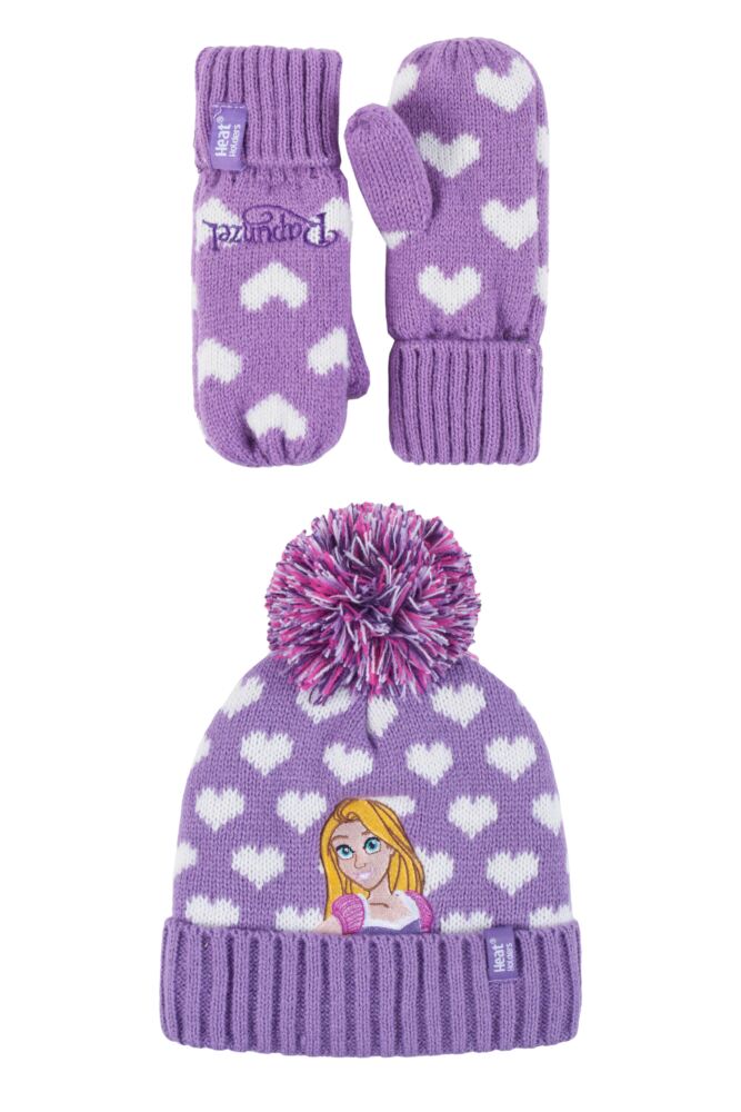 Sockshop Heat HoldersKids Disney Rapunzel Hat & Mittens