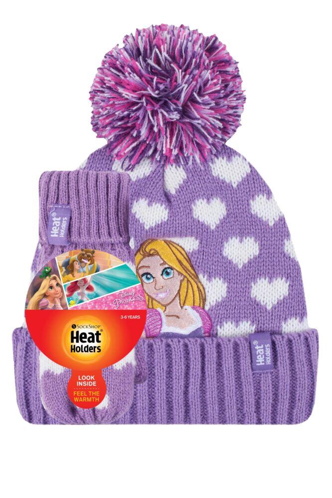Sockshop Heat HoldersKids Disney Rapunzel Hat & Mittens