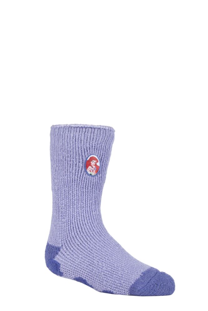 sockshop Heat HoldersKids Disney The Little Mermaid Slipper Socks