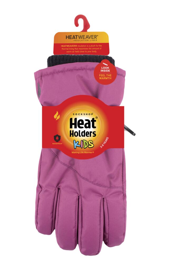 sockshop Heat HoldersKids Snowflake Performance Gloves