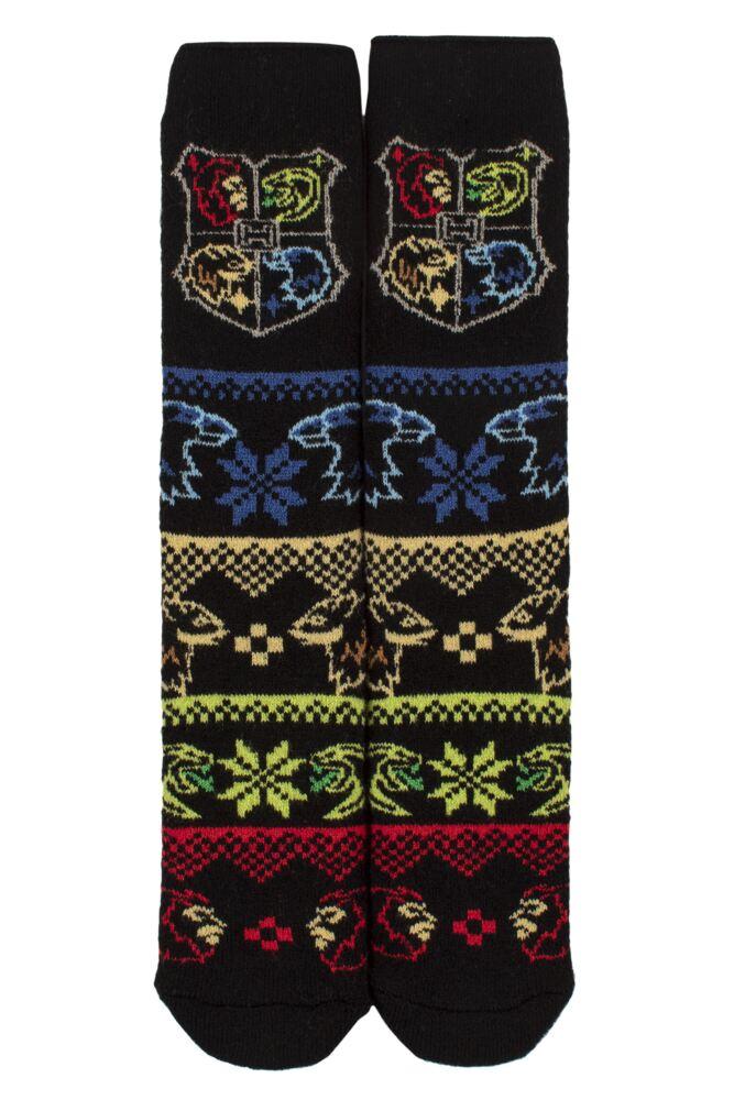 Sockshop Heat HoldersMens 1.6 Tog Harry Potter Fairisle Lite Thermal Socks