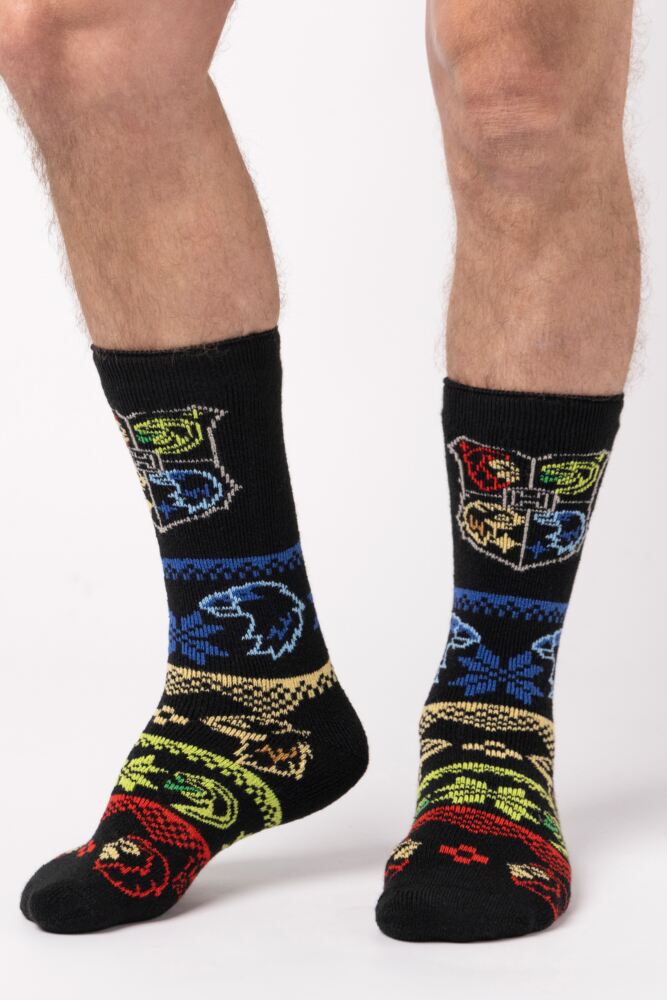 Sockshop Heat HoldersMens 1.6 Tog Harry Potter Fairisle Lite Thermal Socks