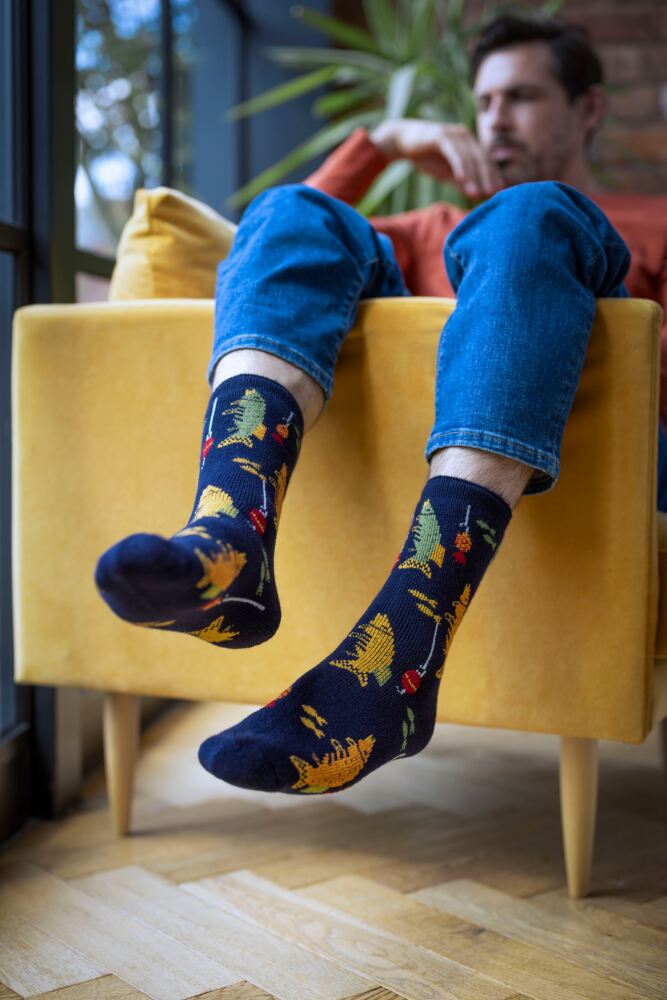 Sockshop Heat HoldersMens 1.6 Tog Hobby Lite Thermal Socks