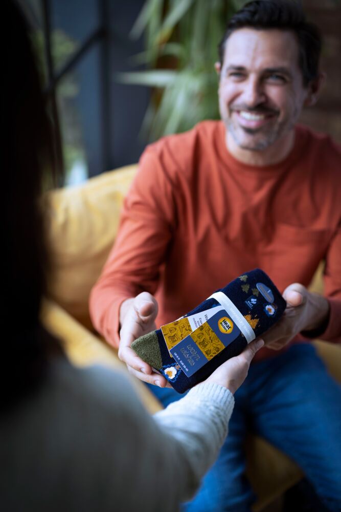 Sockshop Heat HoldersMens 1.6 Tog Hobby Lite Thermal Socks