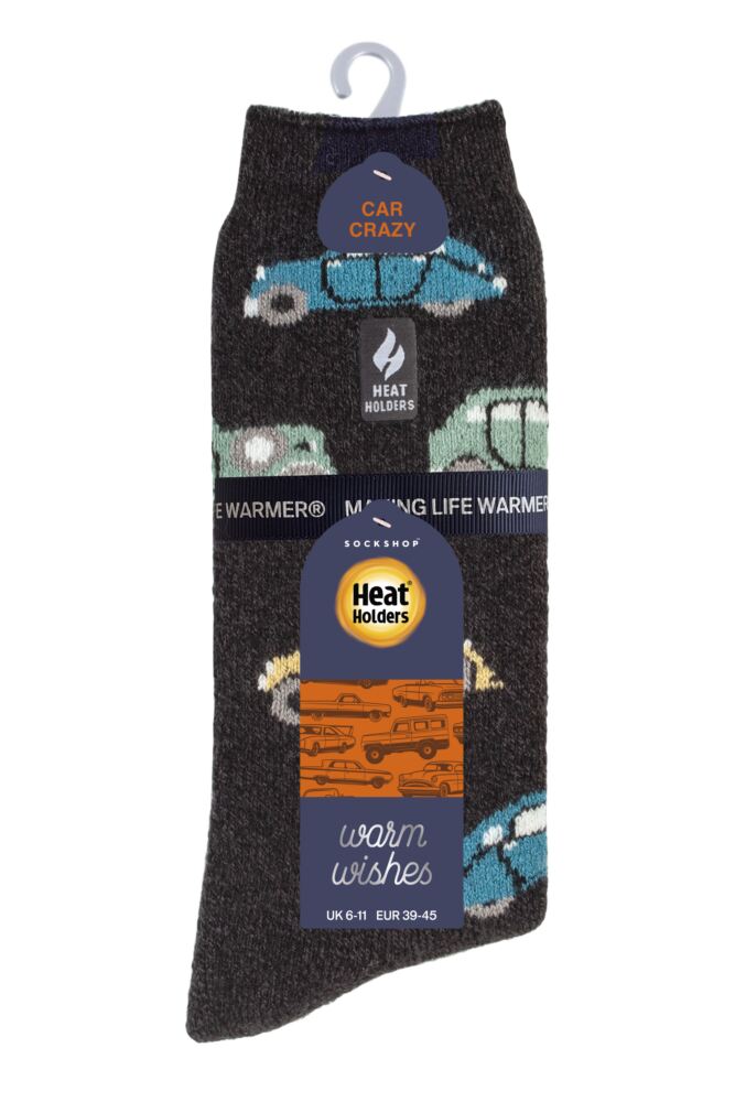 sockshop Heat HoldersMens 1.6 Tog Hobby Lite Thermal Socks
