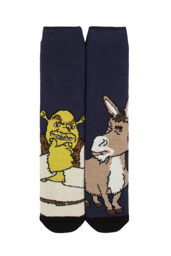 Sockshop Heat HoldersMens 1.6 TOG Lite Shrek Thermal Socks