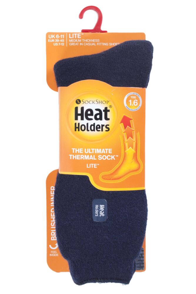 sockshop Heat HoldersMens 1.6 Tog Lite Thermal Socks