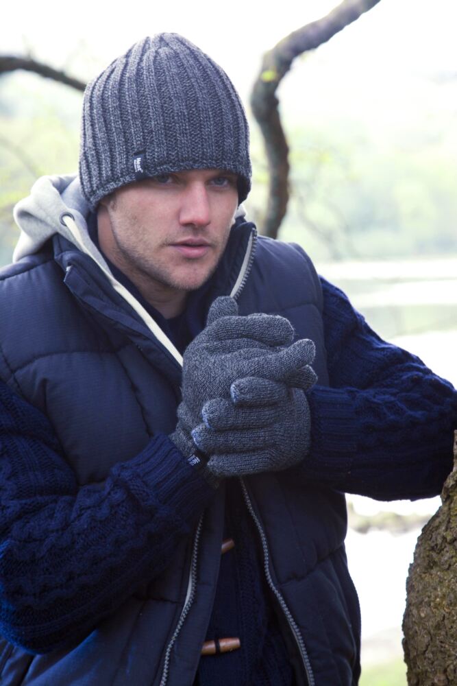 Sockshop Heat HoldersMens 2.3 Tog Heatweaver Yarn Gloves