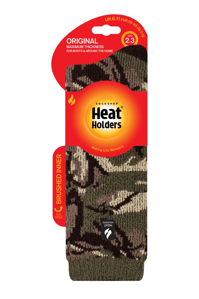 sockshop Heat HoldersMens 2.3 TOG Original Patterned Long Socks