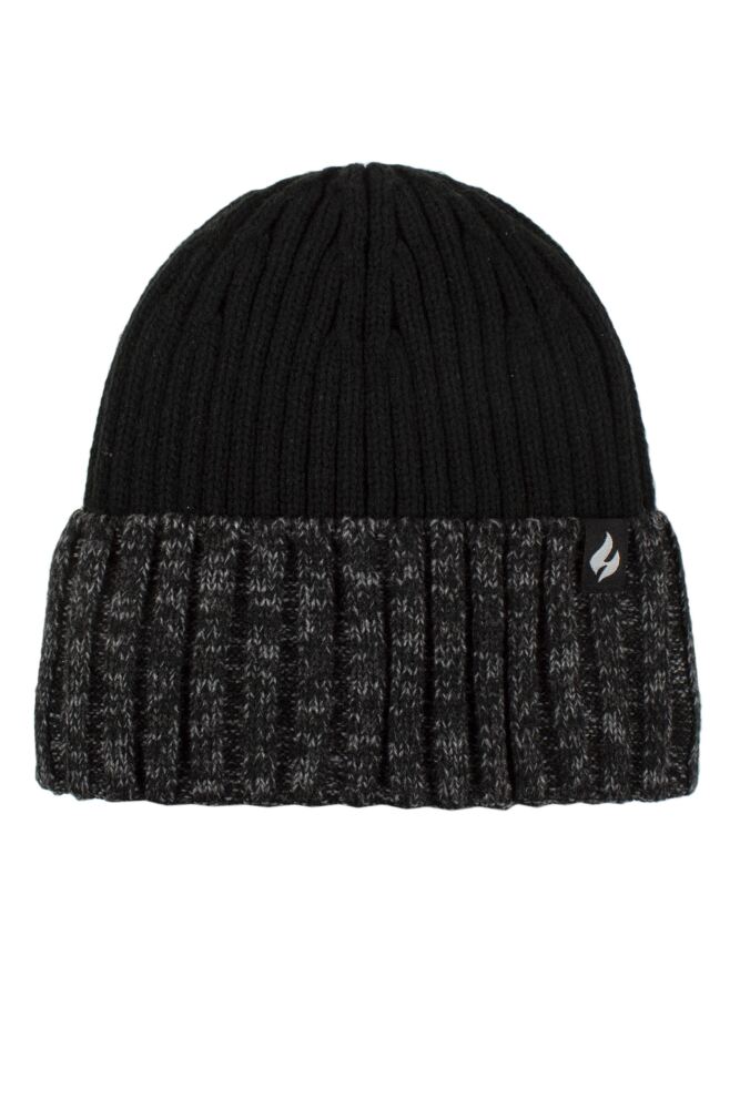 Sockshop Heat HoldersMens Halmstad Chunky Twist Turnover Hat